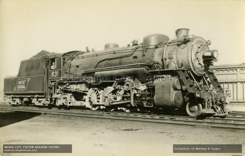 Postcard: Maine Central Railroad #631